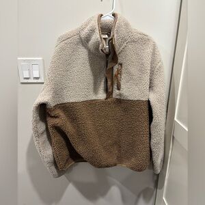 Cozy Two-Tone Sweater